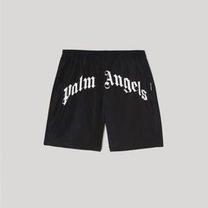 Palm angels shorts black and white